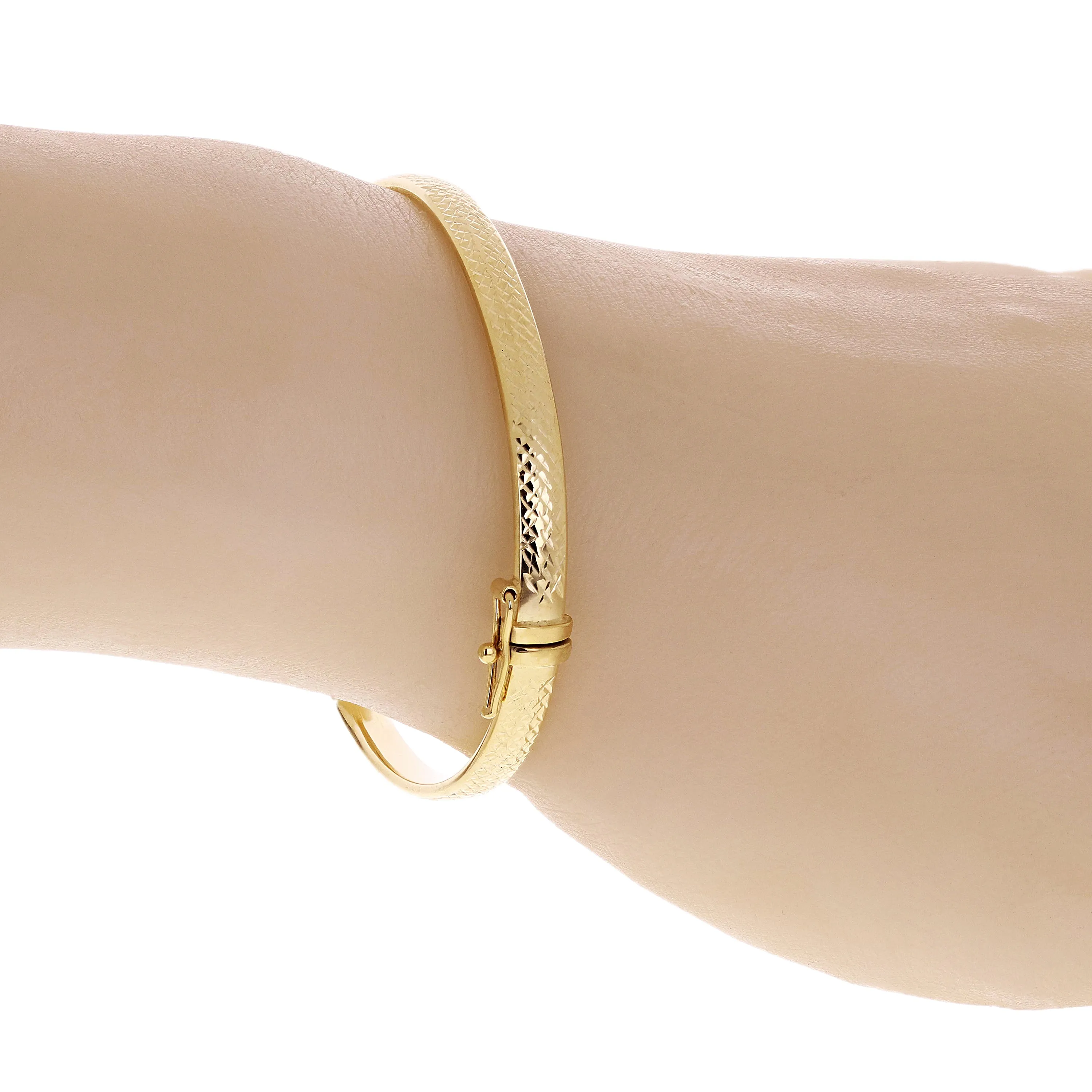 Men's 14k Yellow Gold Solid Engravable Figaro ID Bracelet 10.1mm 7" - 9"