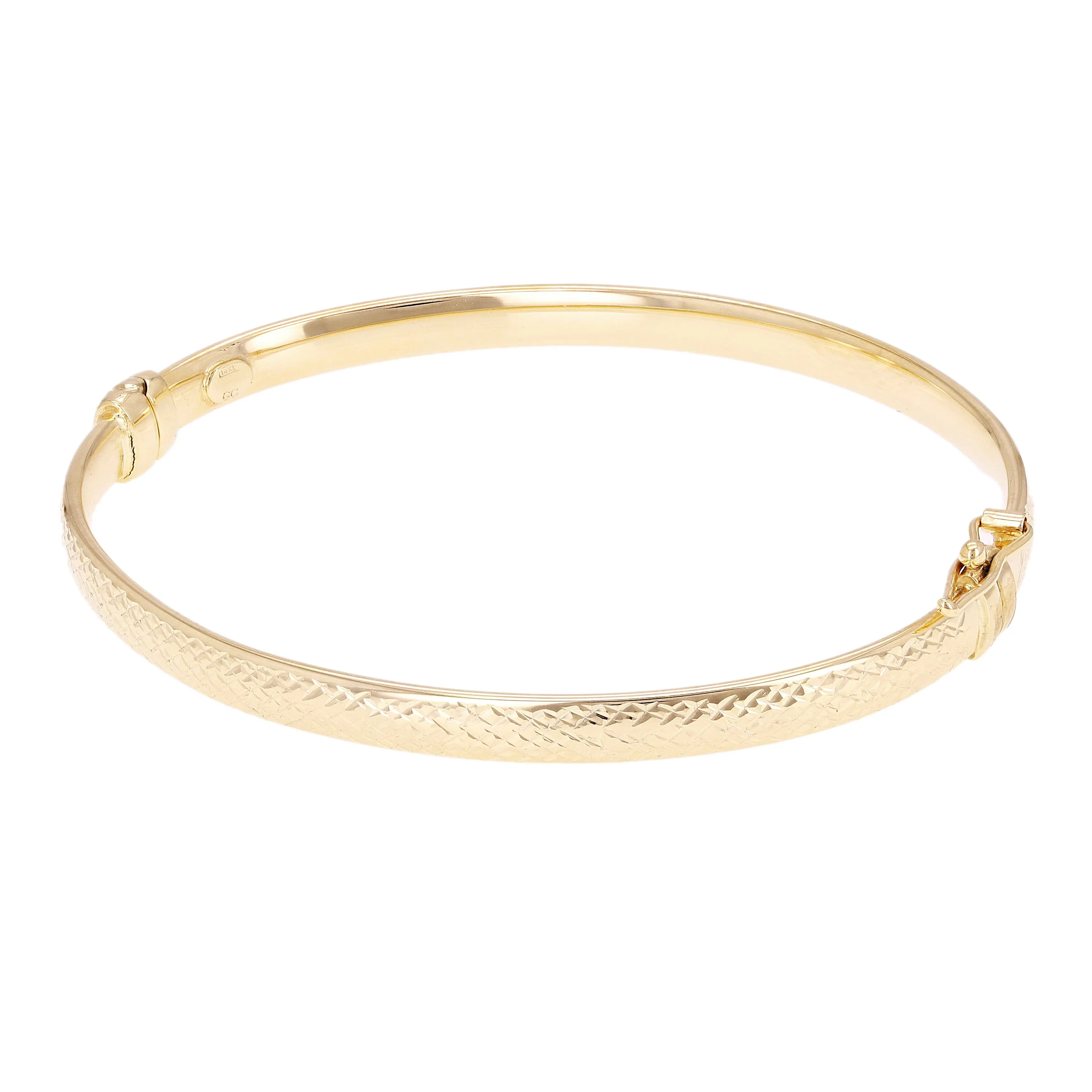 Men's 14k Yellow Gold Solid Engravable Figaro ID Bracelet 10.1mm 7" - 9"