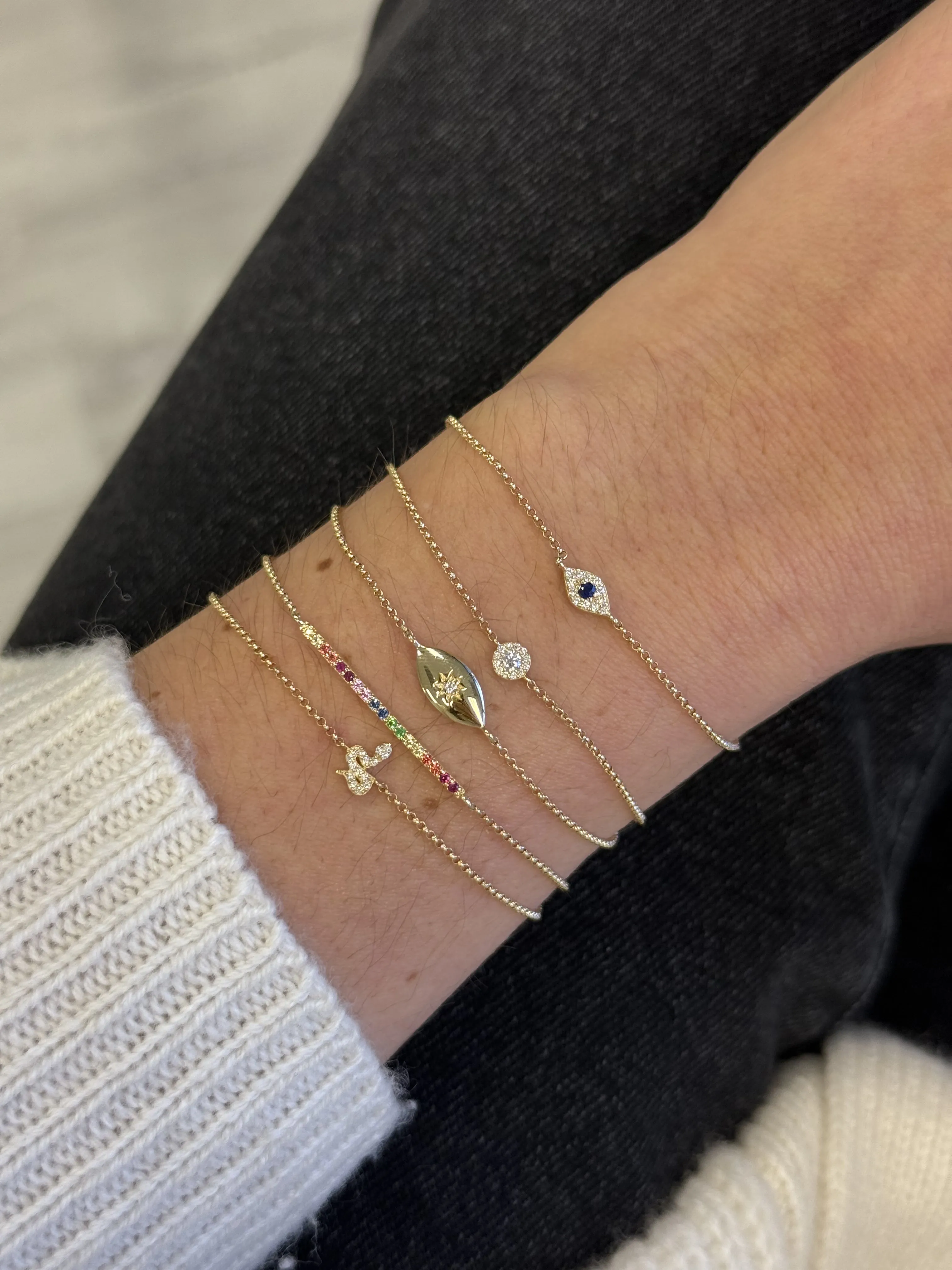Mini Rainbow Bar Bracelet