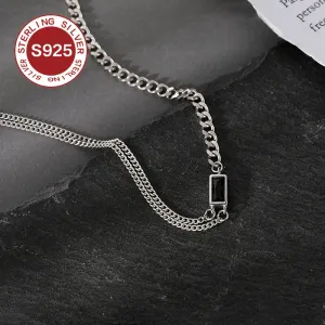 Minimalist Double Layer Necklace for Women