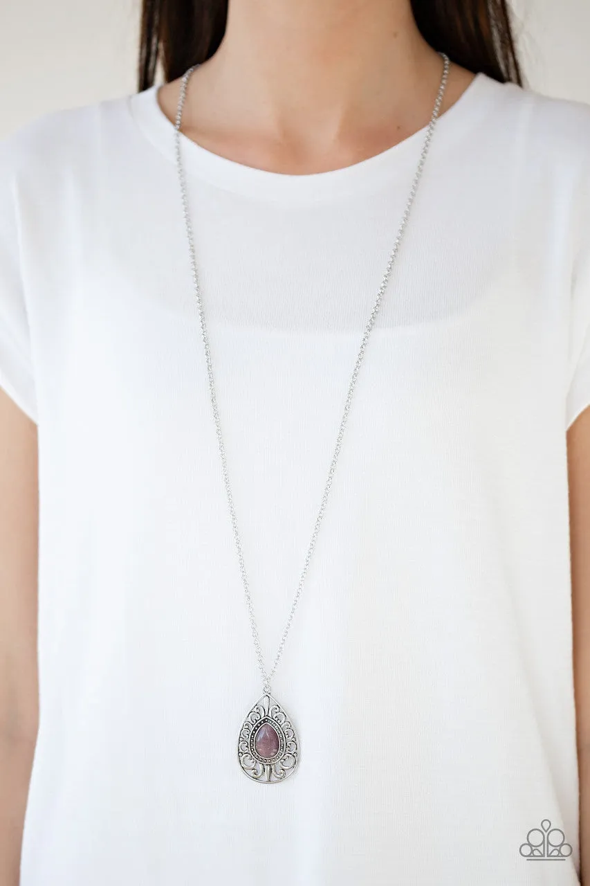 Modern Majesty Purple Paparazzi Necklace