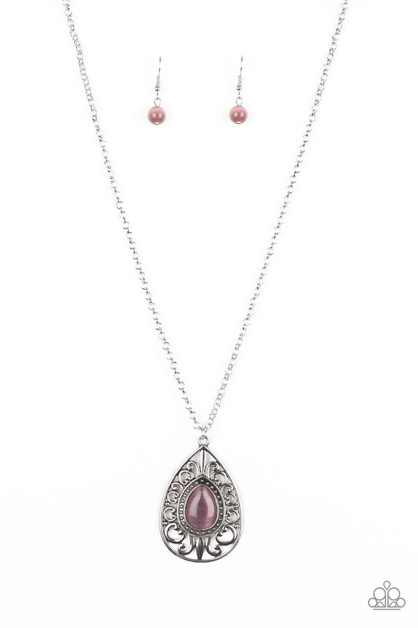 Modern Majesty Purple Paparazzi Necklace