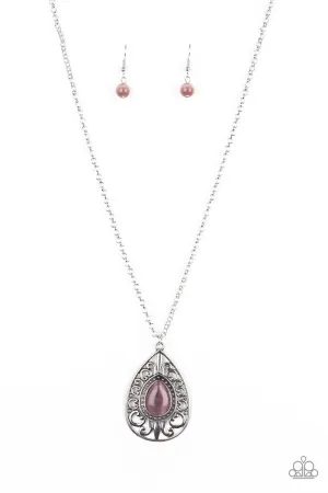 Modern Majesty Purple Paparazzi Necklace