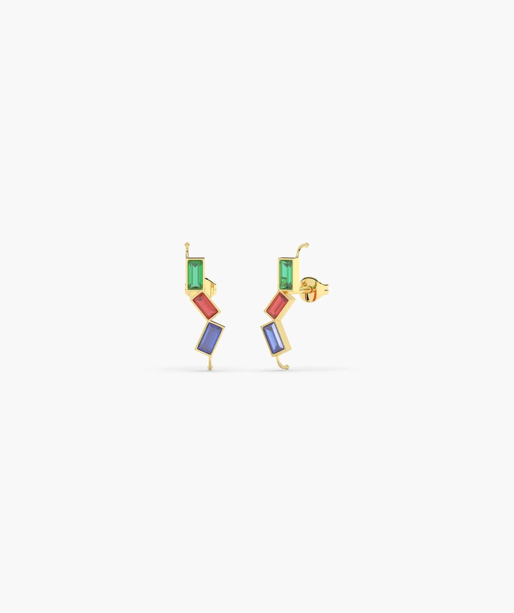 Modern Mosaic Fancy Earrings