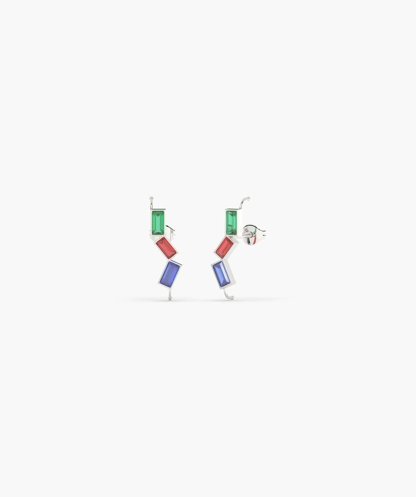 Modern Mosaic Fancy Earrings