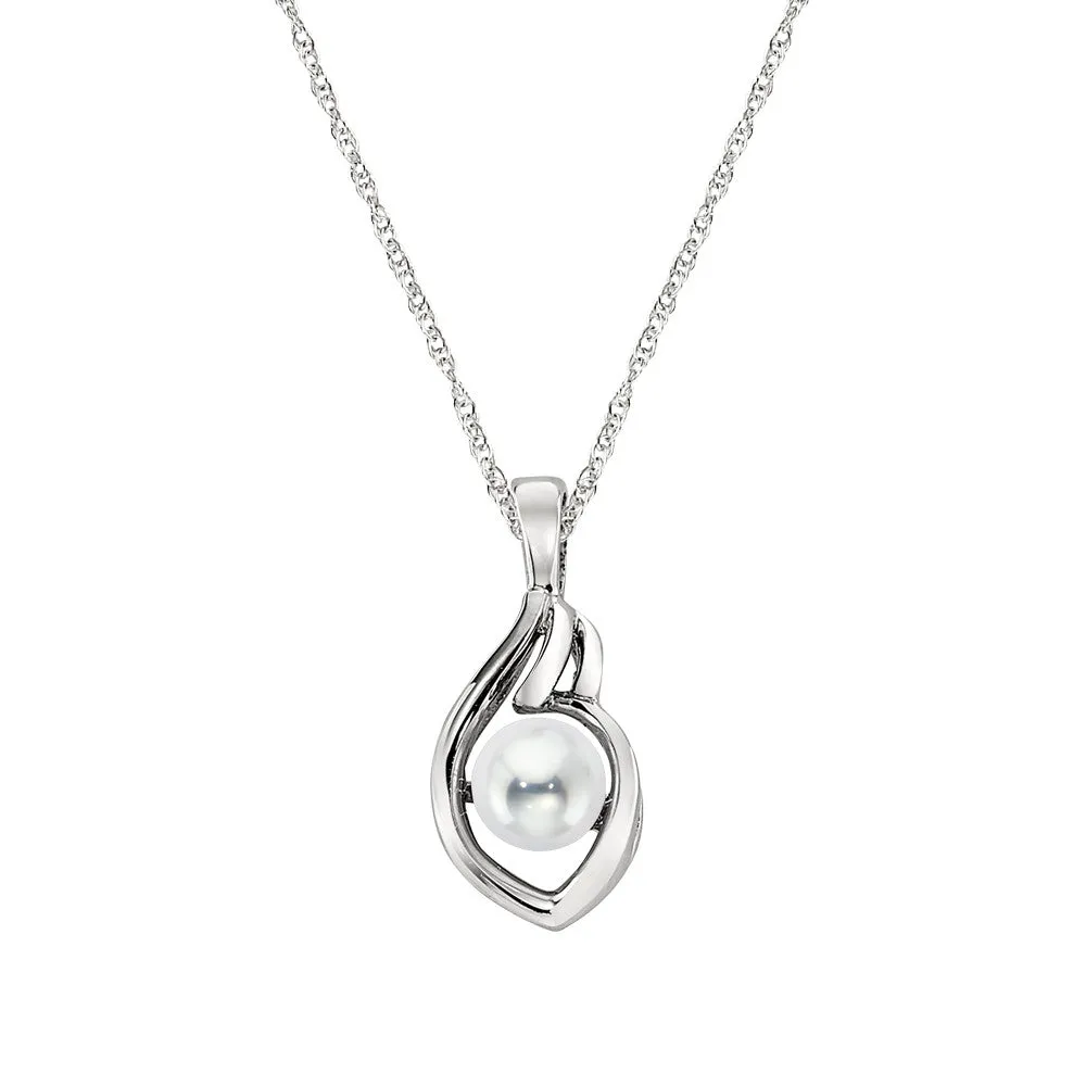 Modern Pearl Pendant