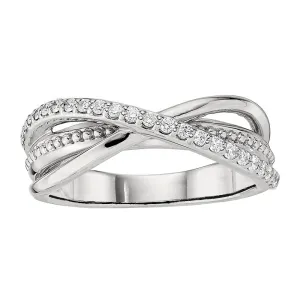 Modern Triple Twist Wedding Band