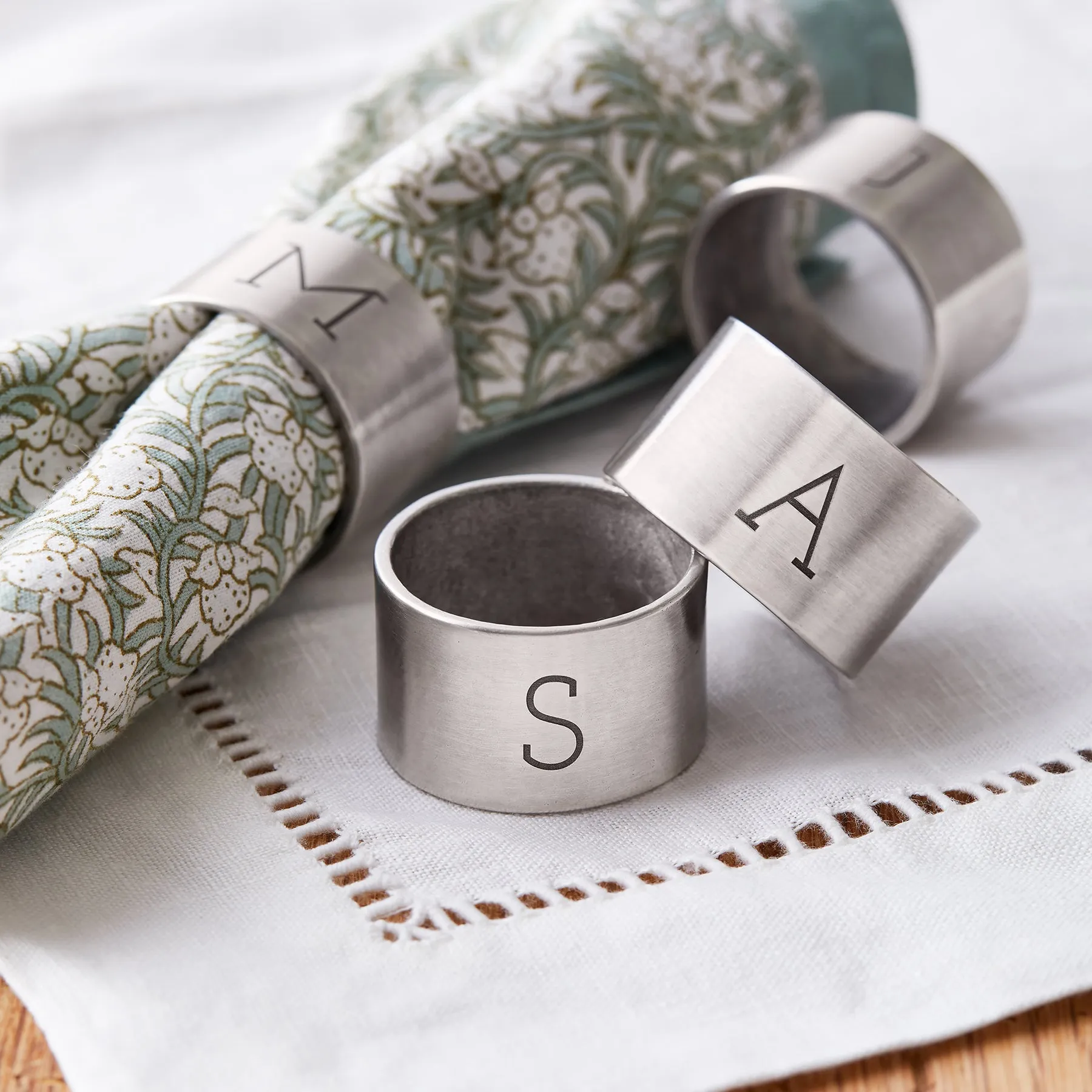 Monogrammed Napkin Ring