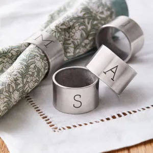 Monogrammed Napkin Ring