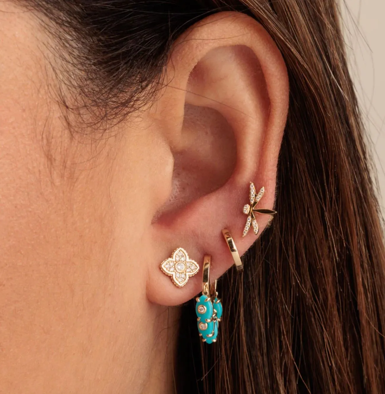 Moroccan Stud Earrings