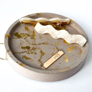 Mrs. Bar Necklace