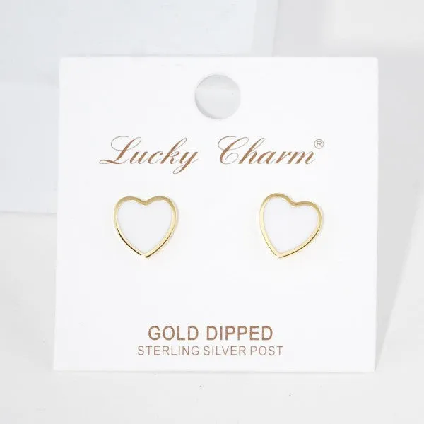 My Love Heart Studs