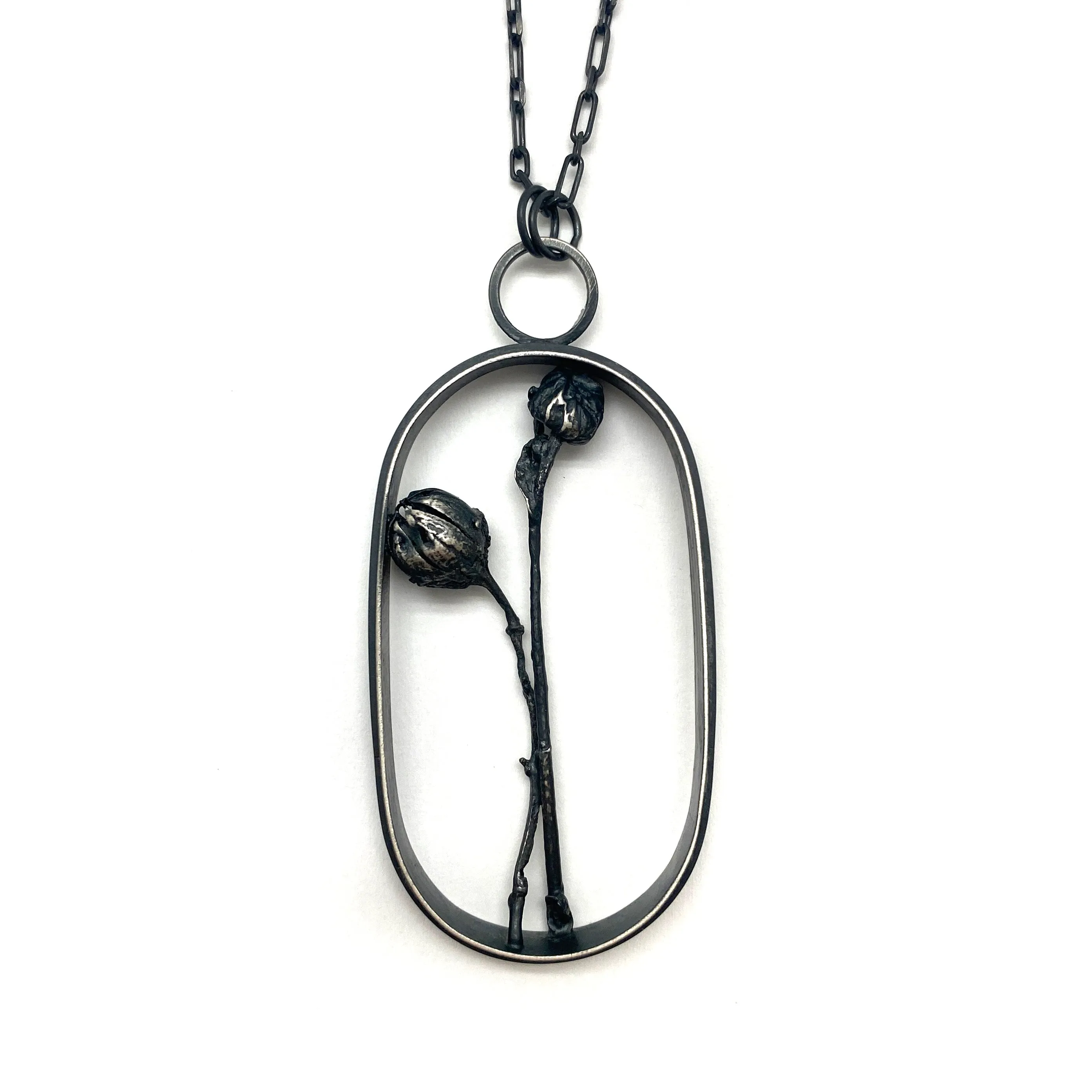 Naturalist Framed Necklace