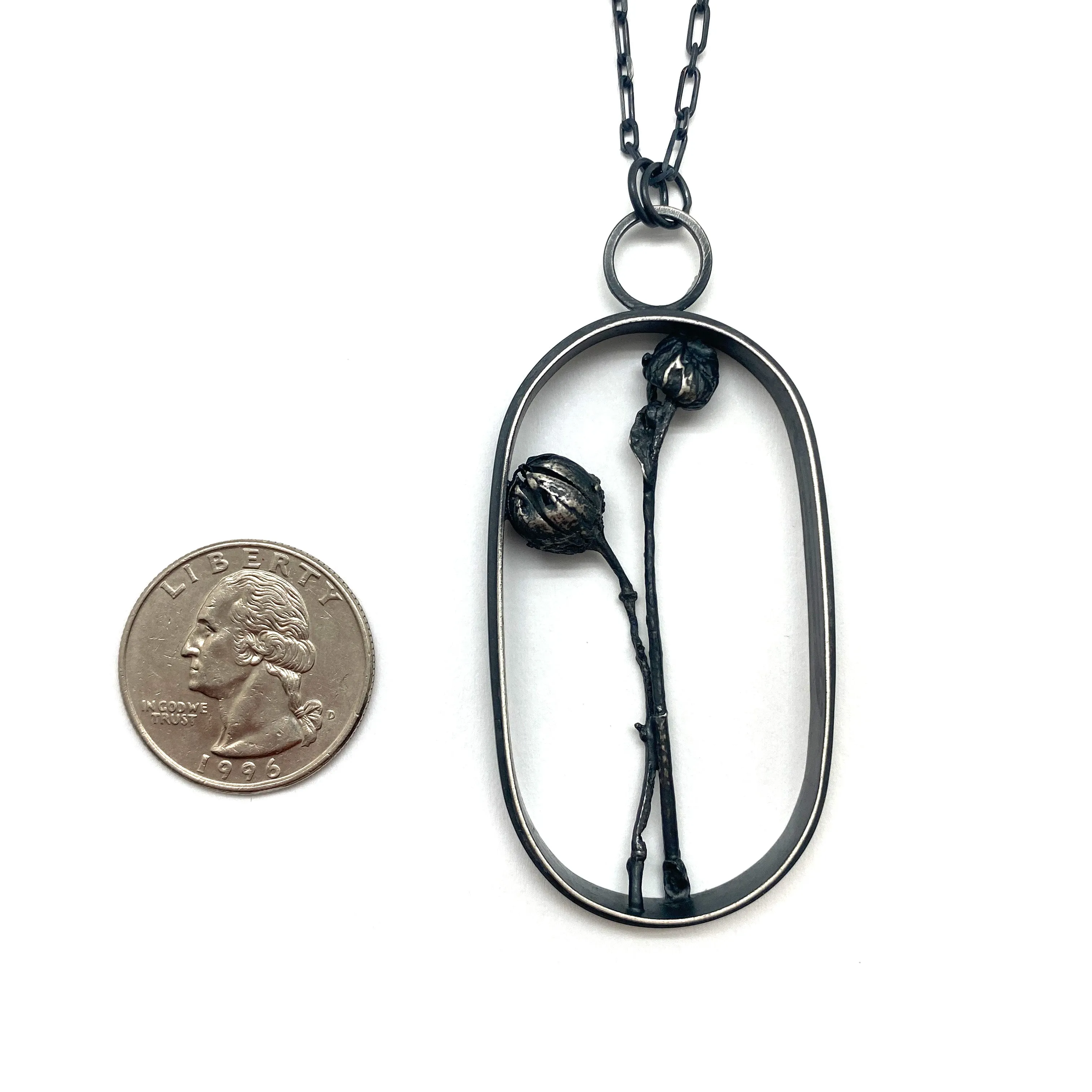 Naturalist Framed Necklace