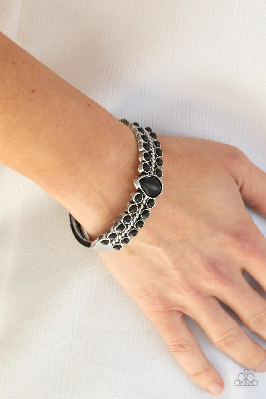Nature Resort Black Paparazzi Bracelet