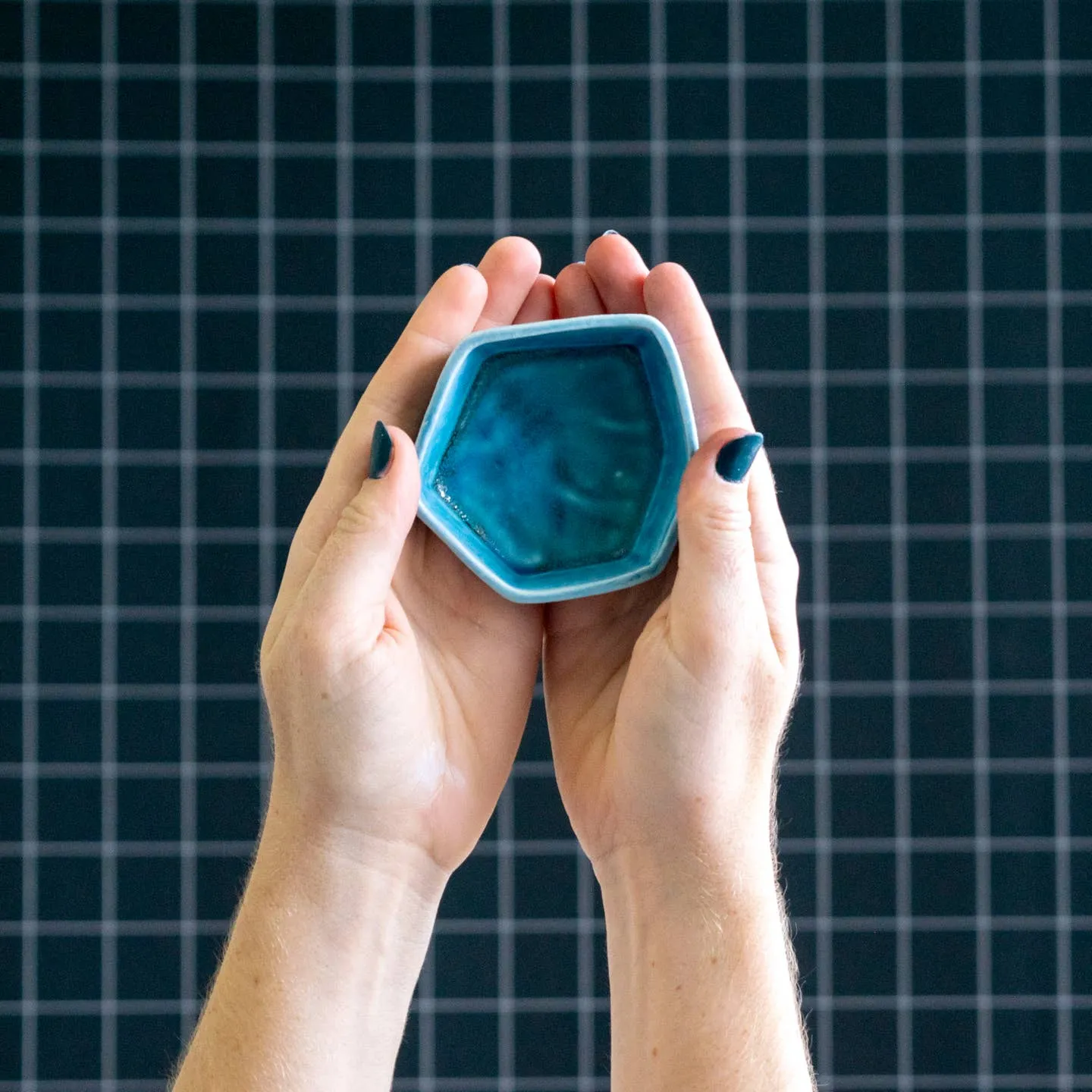 NEW! Facet Dish by Lauren HB Studio