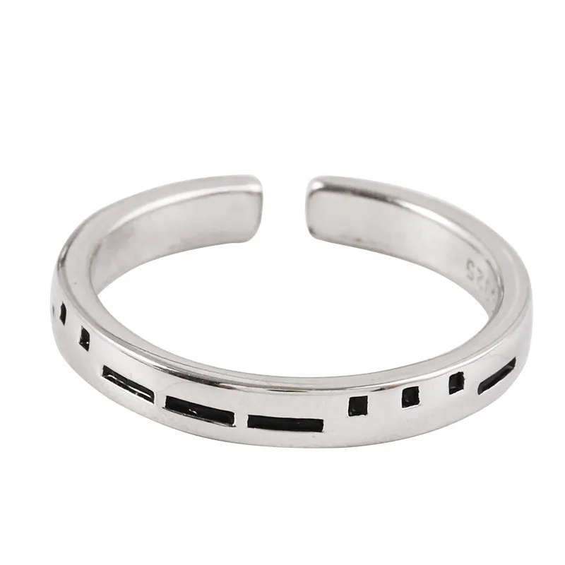 Niche Design Rings Fashion Simple Personality Trendy Rings