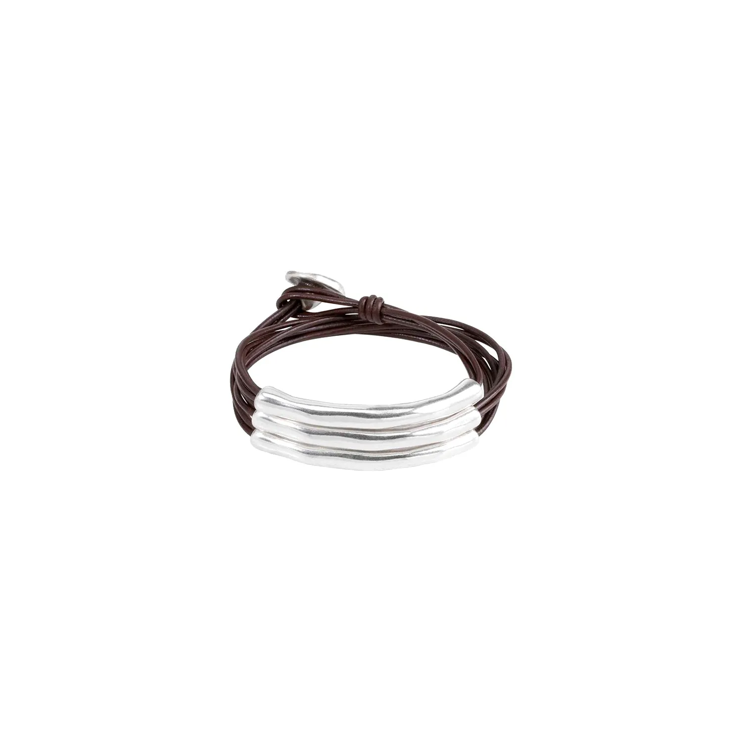Not To Be bracelet, silver