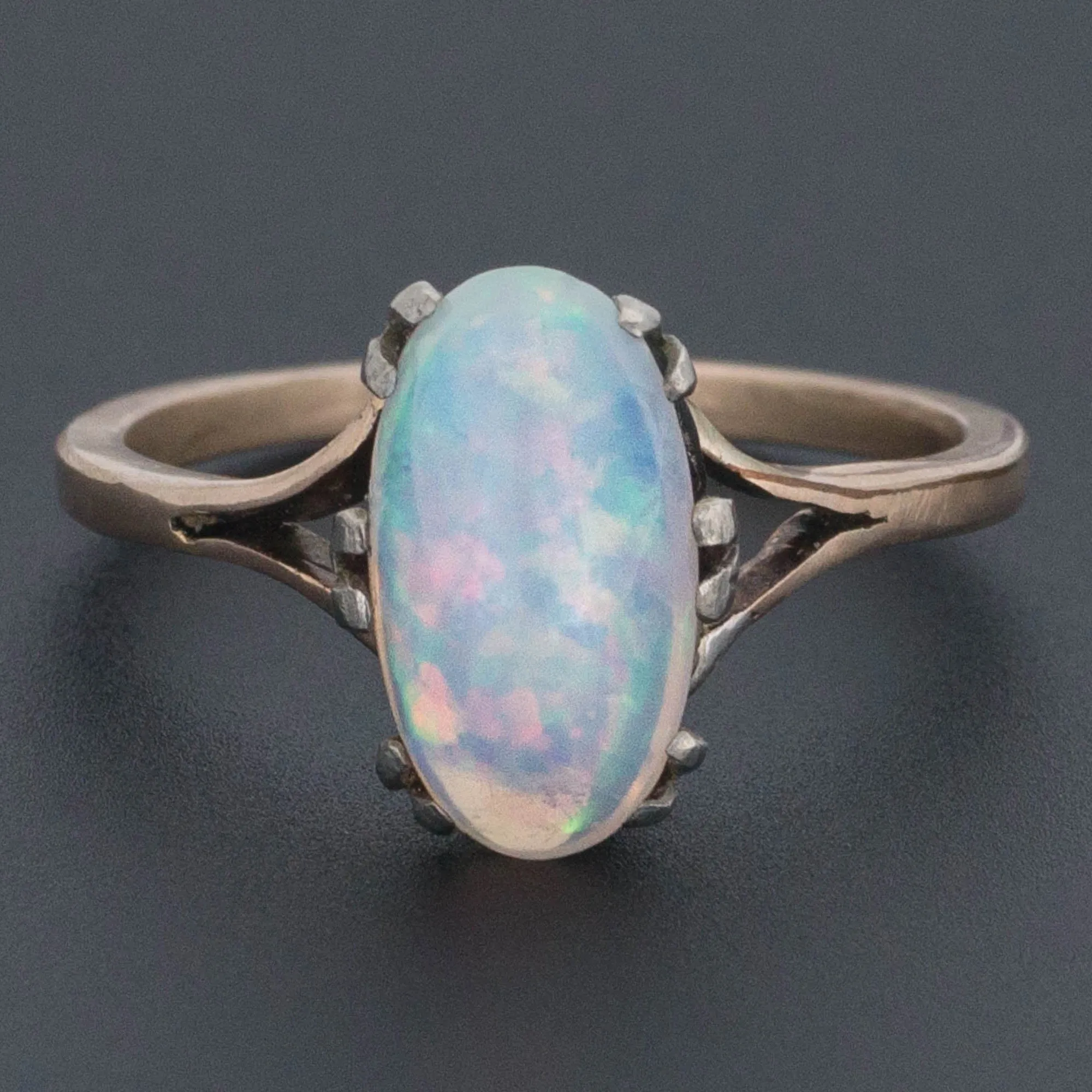 Opal Ring | White Opal Ring