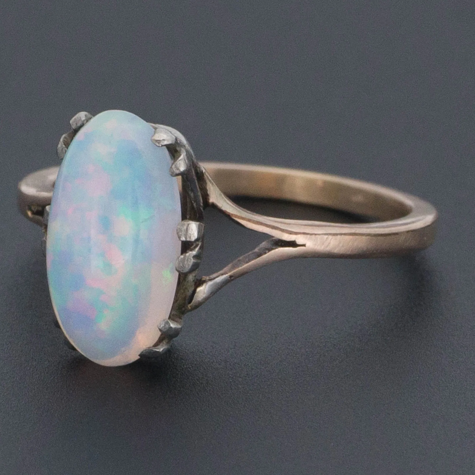 Opal Ring | White Opal Ring
