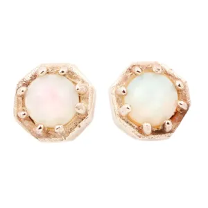 Opal Stud Earrings