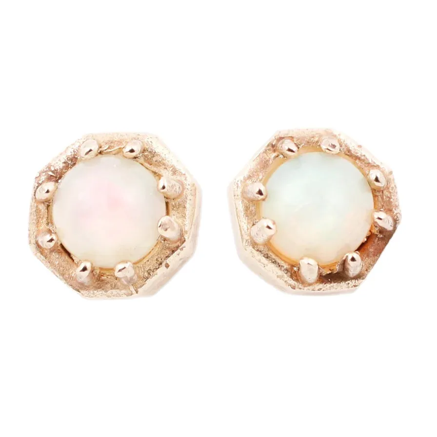 Opal Stud Earrings