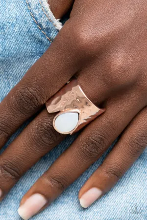 Paparazzi - Optimistically Oracle - Rose Gold Rings