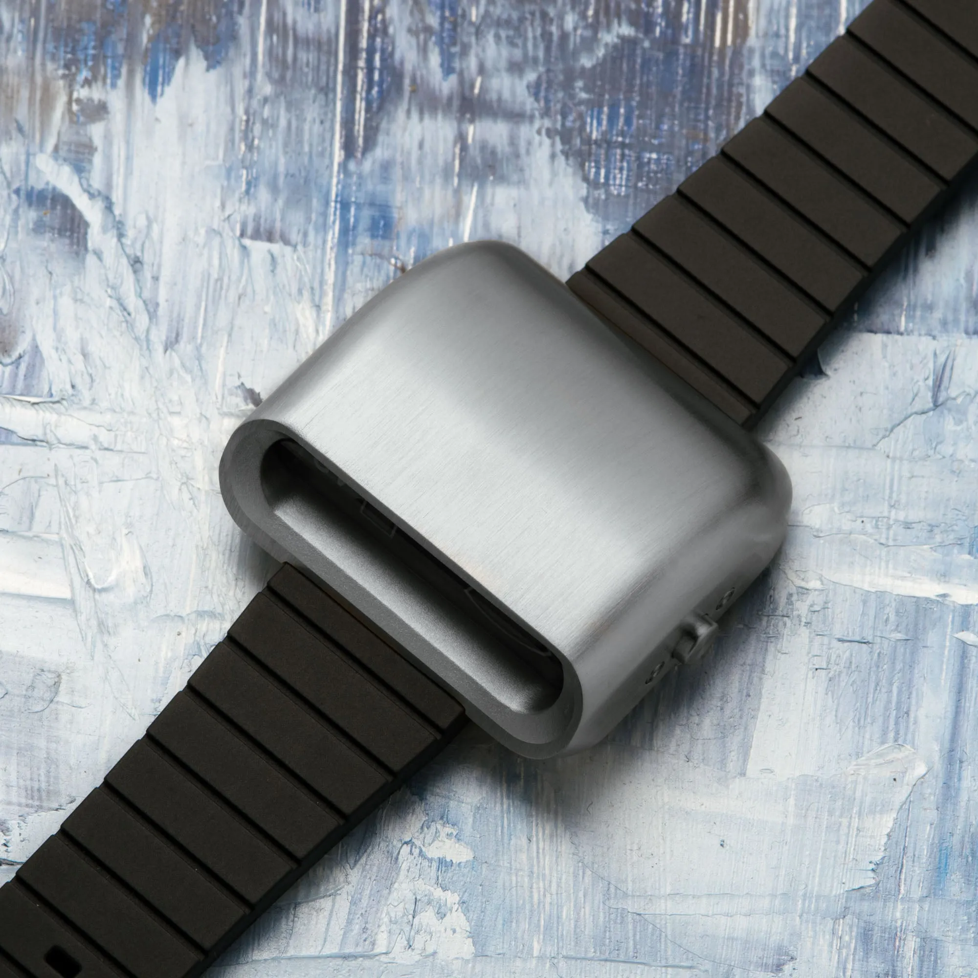 PCH Driver Jump Hour Brushed Silver Black