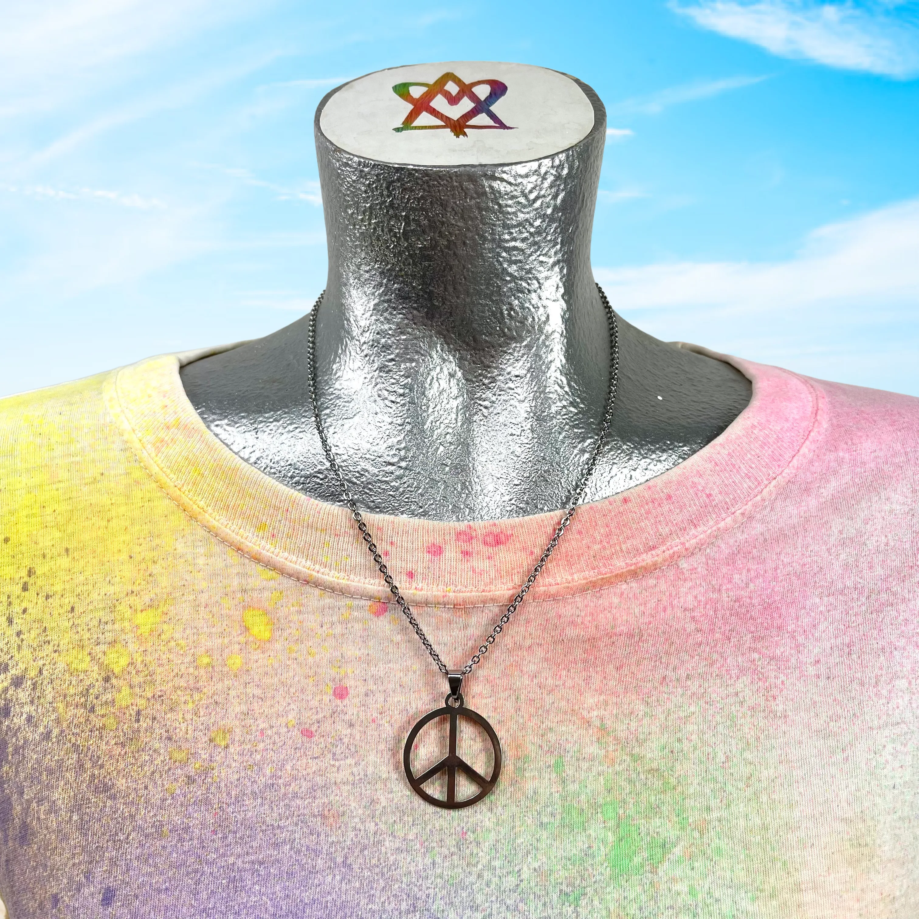 Peace Sign Necklace