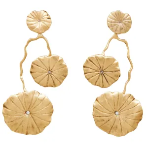 Pennywort Vine Bronze Earring
