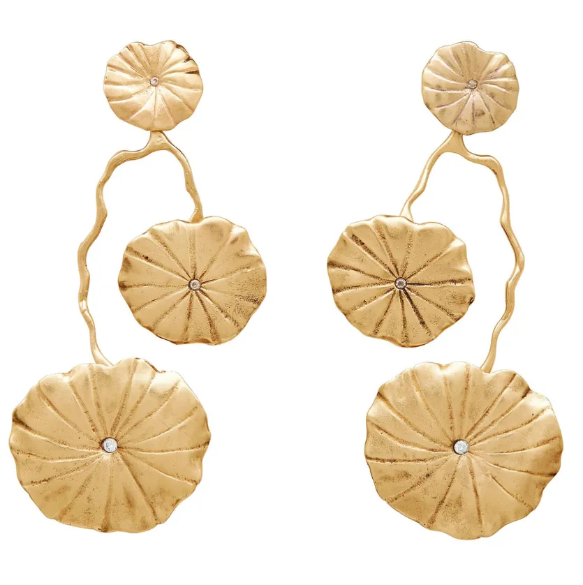 Pennywort Vine Bronze Earring