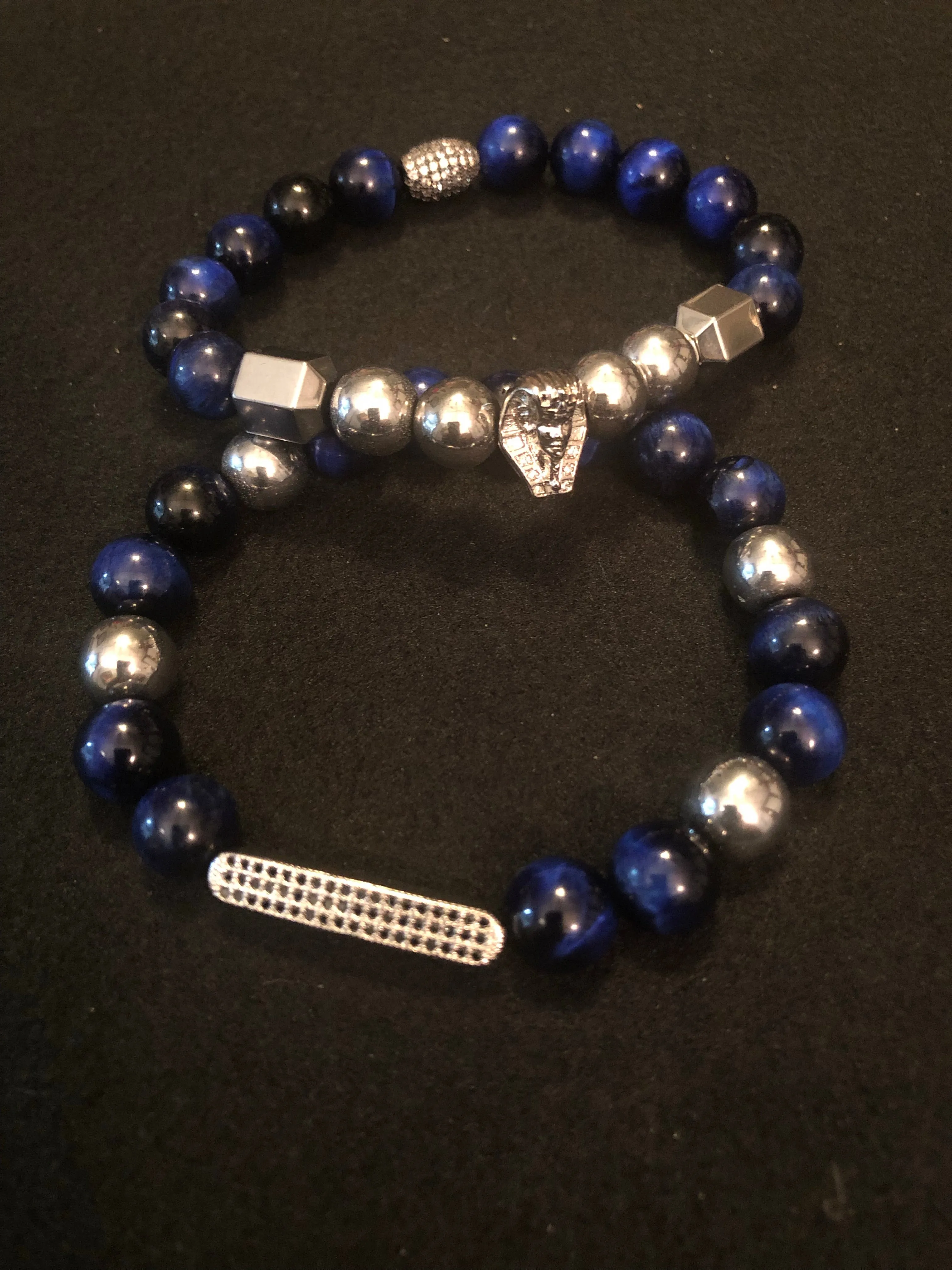 Pharaoh Stack Blue Tigers Eye