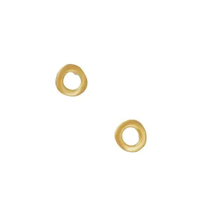 Philippa Roberts - Open Circle Studs Vermeil