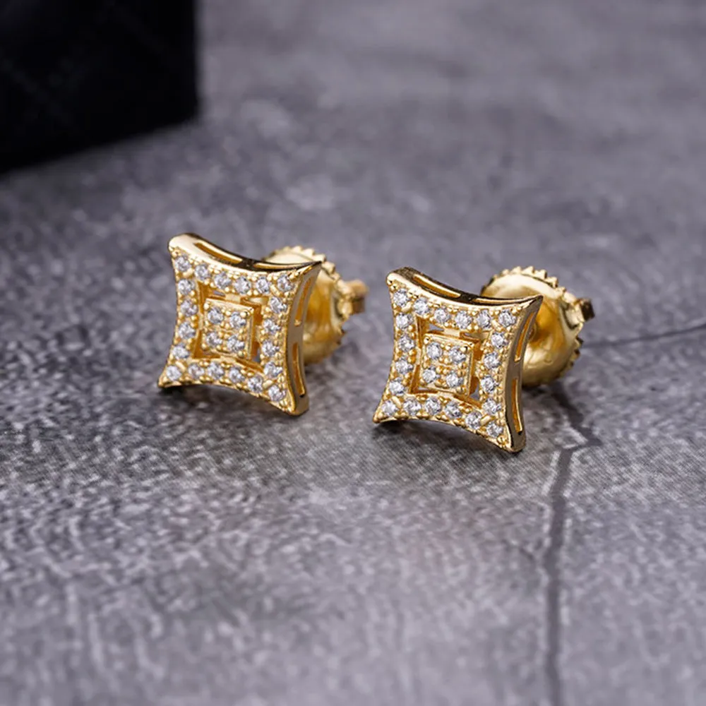 PINGUIS SILVER MOISSANITE EARRINGS I 993921