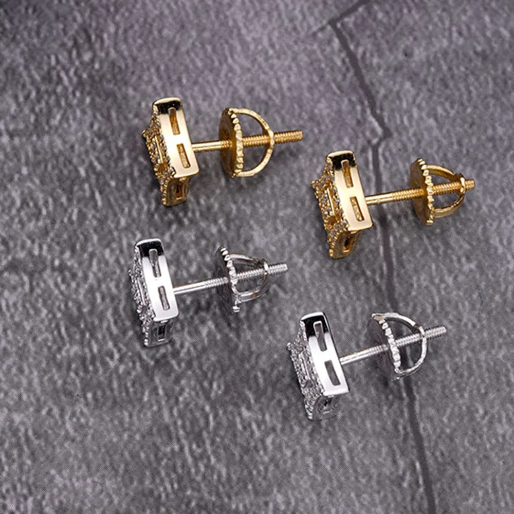PINGUIS SILVER MOISSANITE EARRINGS I 993921