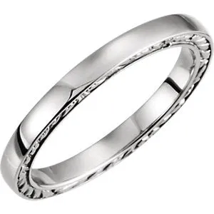Platinum Band Size 6