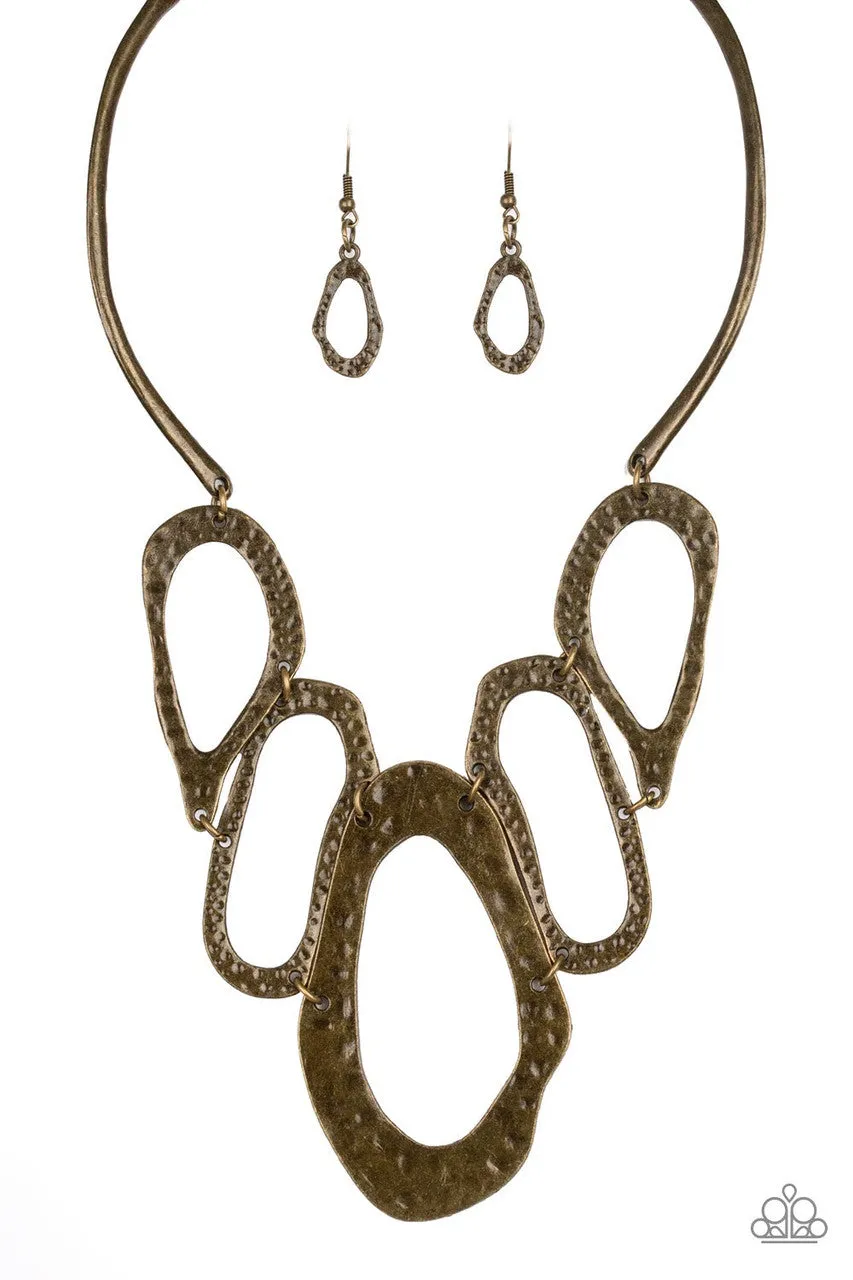 Prime Prowess Brass Paparazzi Necklace