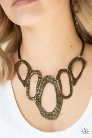 Prime Prowess Brass Paparazzi Necklace