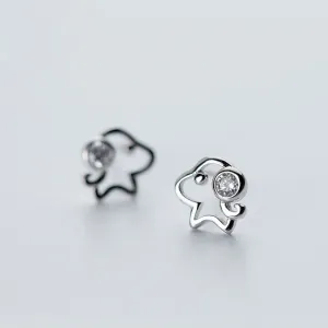 Puppy Stud Earrings