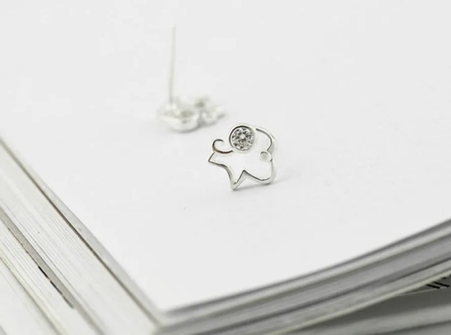 Puppy Stud Earrings
