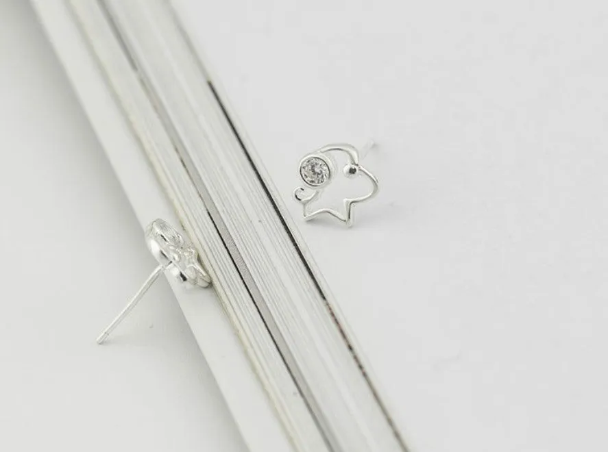 Puppy Stud Earrings