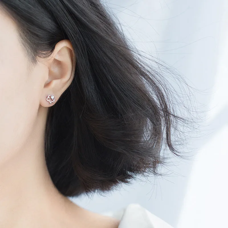Puppy Stud Earrings