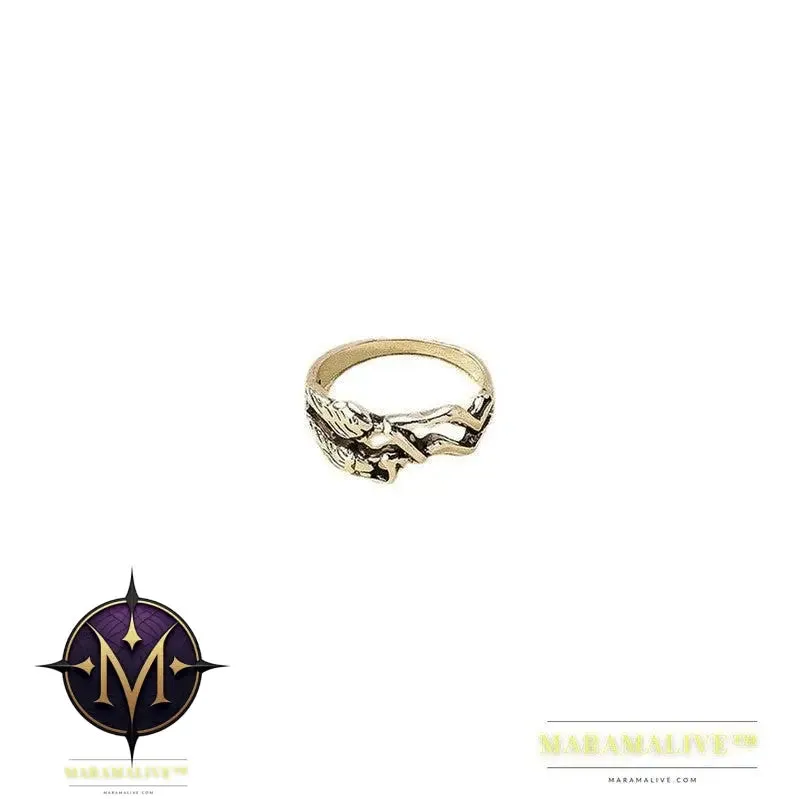 Retro Distressed Ring Simple