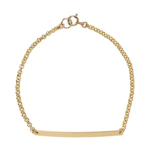 Rolo Bar Bracelet