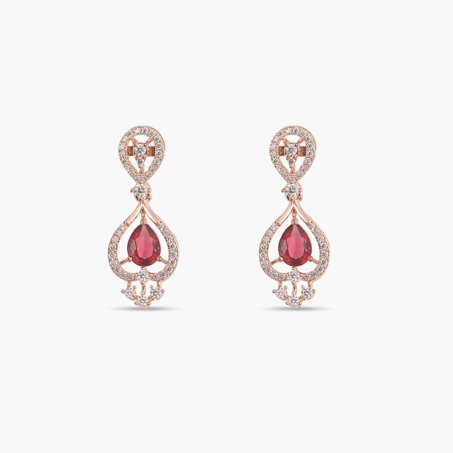 Rouge Nakshatra CZ Necklace Set