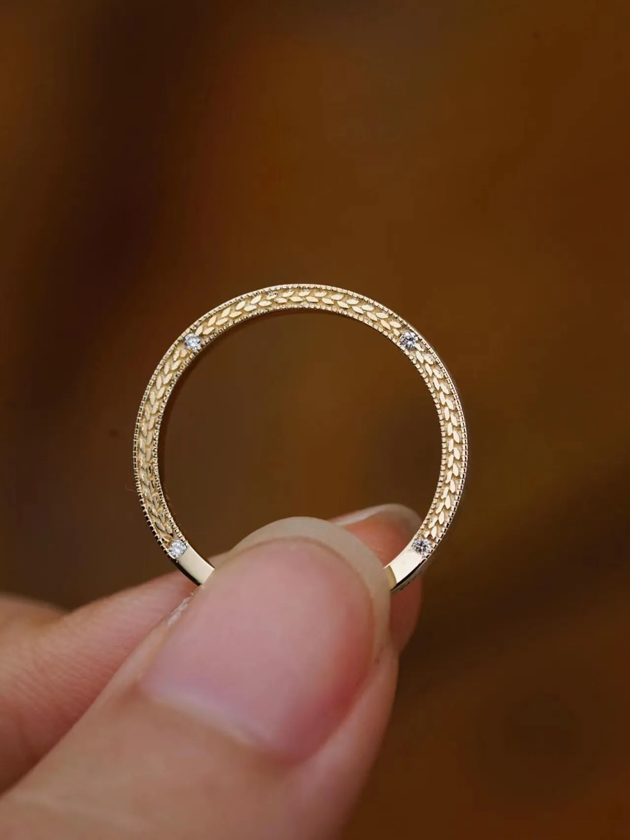 S925 Sterling Silver Simple Couple Ring