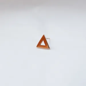 SALE! Open Triangle Stud Earring