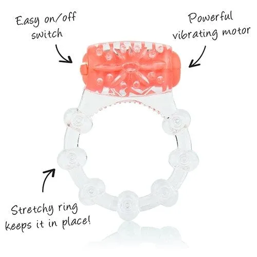 ScreamingO Color Pop Quickie Vibrating Cock Ring (Assorted)