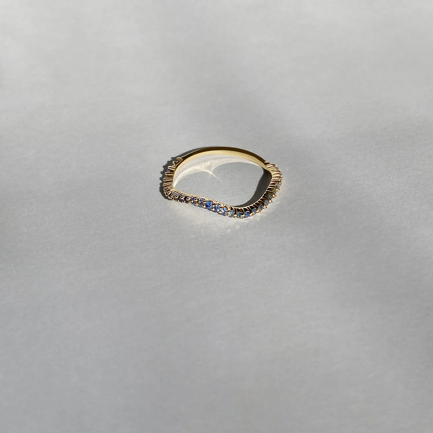 Sea Foam Ombre Wave Band