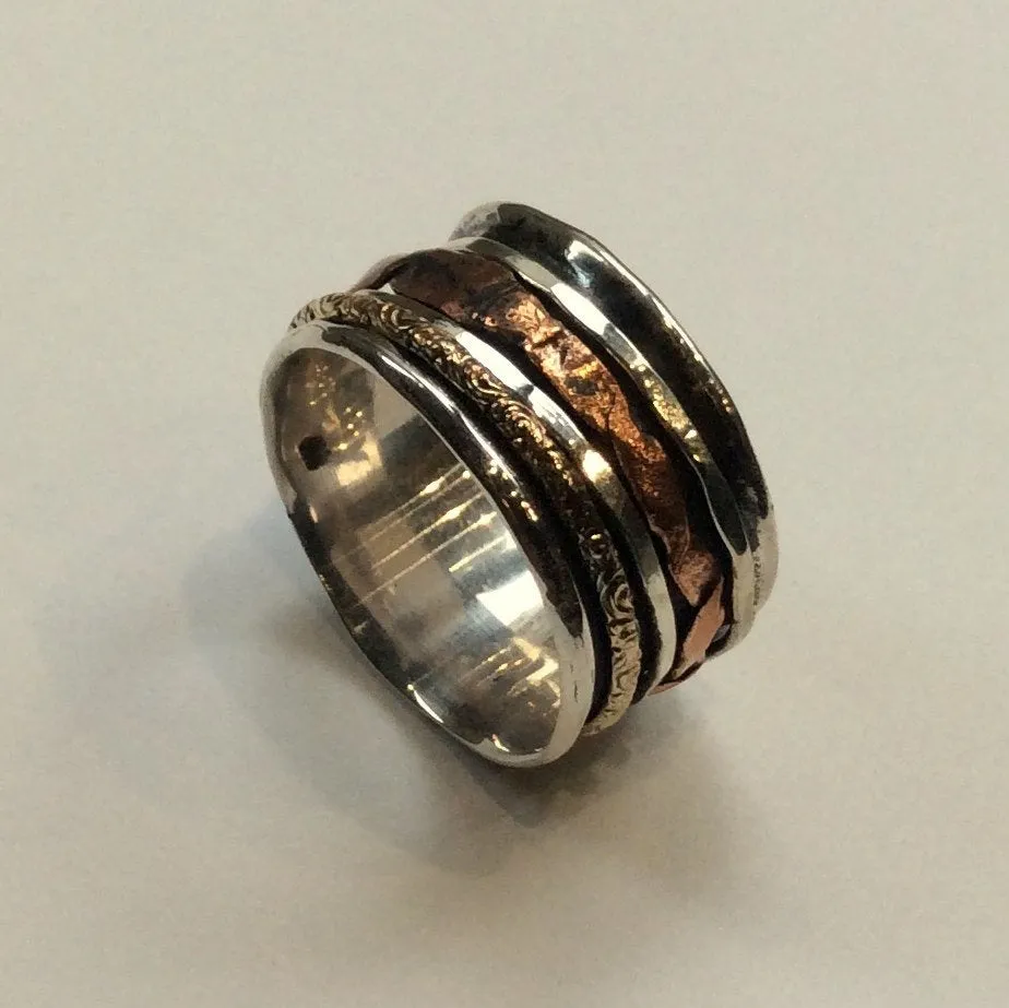 Silver Copper Gold Band - Rolling In The Deep - R2319